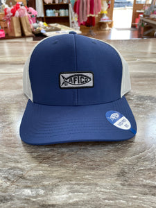 AFTCO Youth Original Fishing Trucker Hat Navy