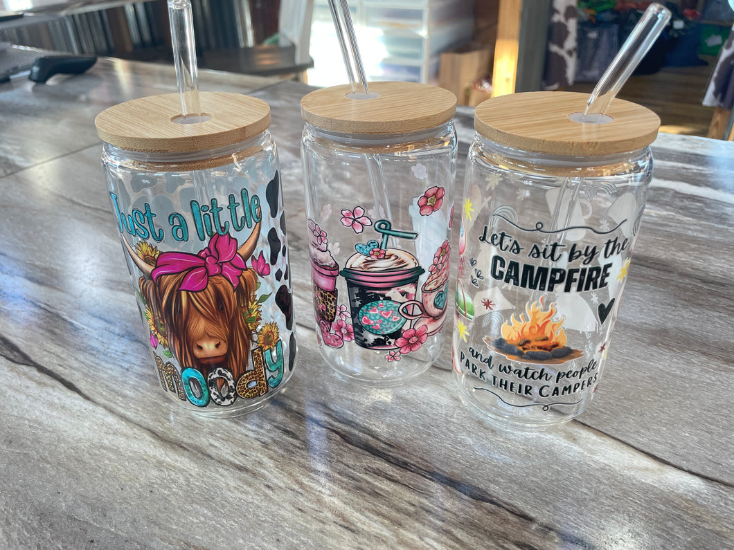 Custom Print Glass Cups