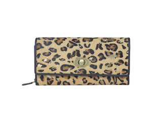 Myra Ornate Leopard Wallet