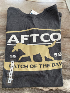 AFTCO Men's Fetch T-Shirt Charcoal Heather