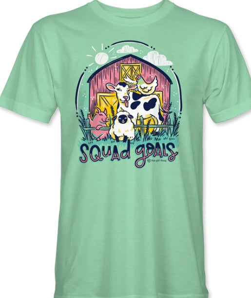 Its a Girl Thing Youth Farm Animals Tee