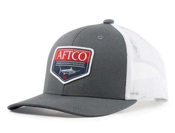 AFTCO Splatter Trucker Hat Graphite
