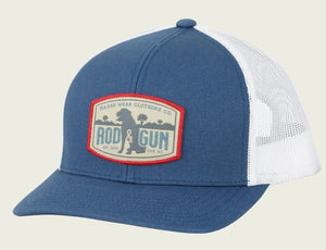 Marsh Wear Rod & Gun Twill Trucker Hat Navy