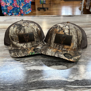 Zep Pro Camo Hat with Buck Leather Patch