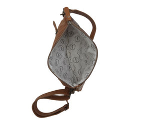 Myra Sansa Chevron Handtooled Bag