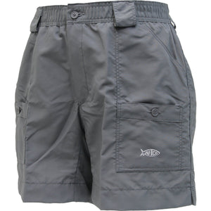 AFTCO Youth Shorts 6" Charcoal