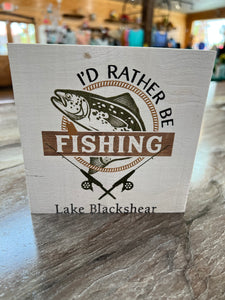 Lake Blackshear Fishing Decor