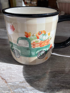 Fall Coffee Cup-Vintage Truck