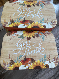 Fall Give Thanks Party Boxes
