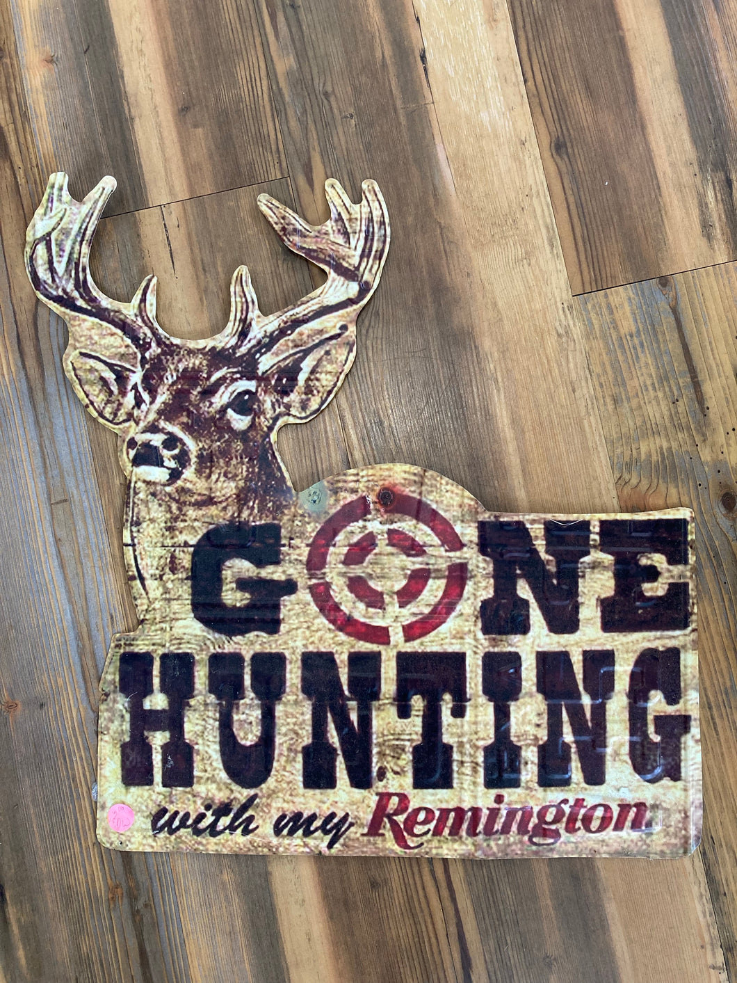 Gone Hunting deer sign