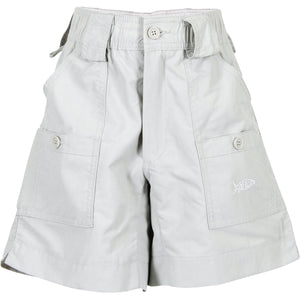 Youth AFTCO Shorts - Silver